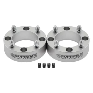 1994-2000 Kawasaki Mule 2500 Lug Centric Wheel Spacers / NEW PREMIUM TIRE VALVE CAPS