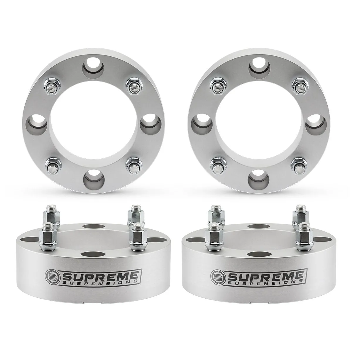 1994-2000 Kawasaki Mule 2500 Lug Centric Wheel Spacers / NEW PREMIUM TIRE VALVE CAPS