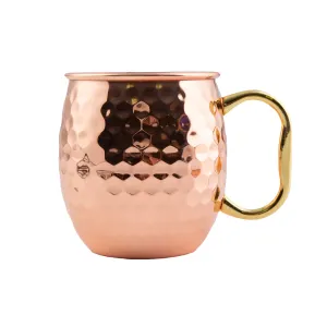 20 Oz Hammered Copper Moscow Mule Mug