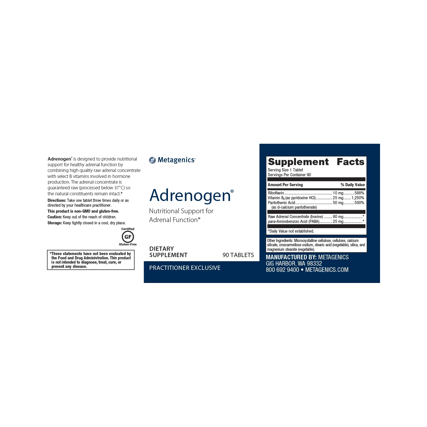 Adrenogen® <br>Nutritional Support for Adrenal Function*