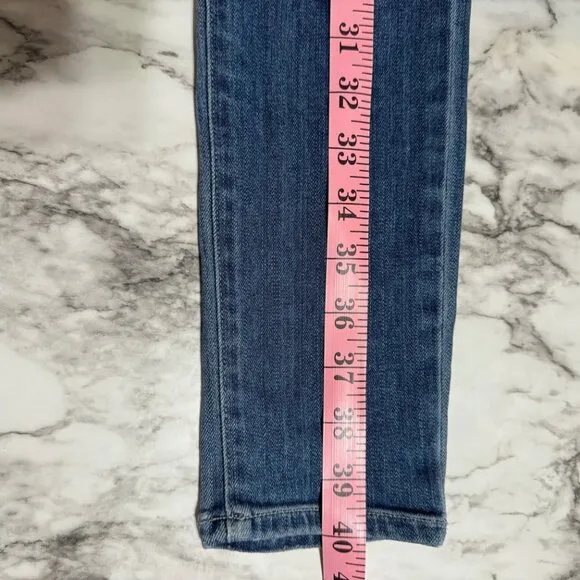 AGOLDE Sophie High Rise Ripped Distressed Jeans
