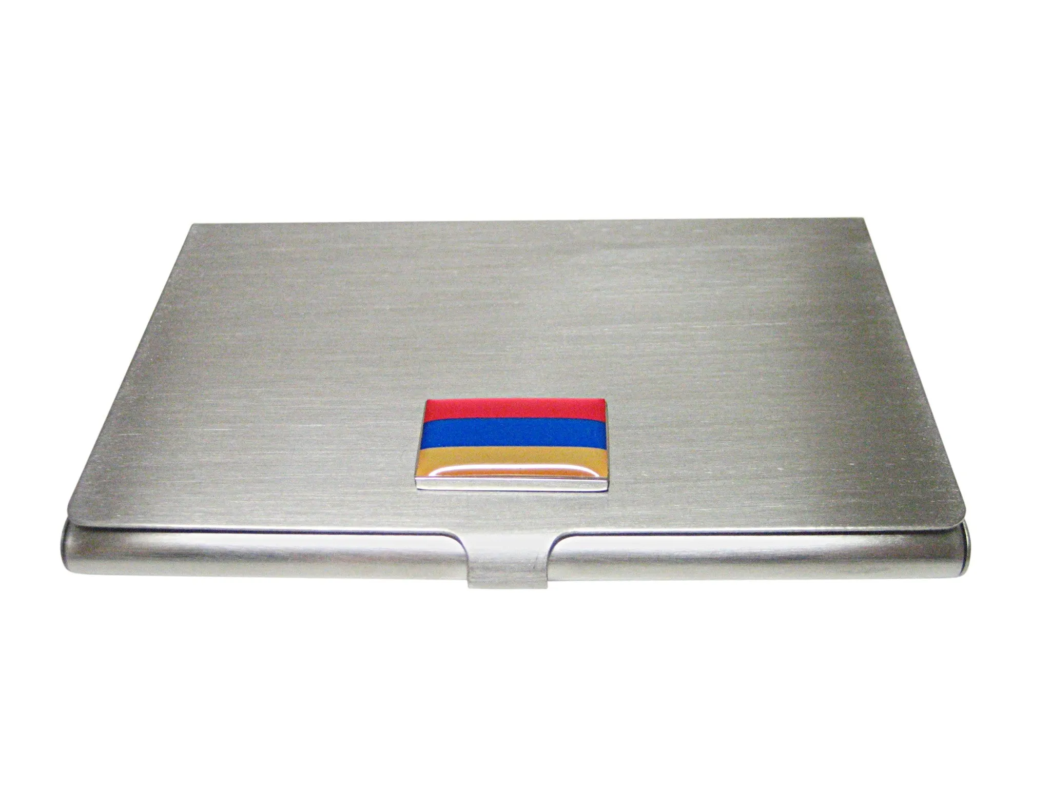 Armenia Flag Pendant Business Card Holder
