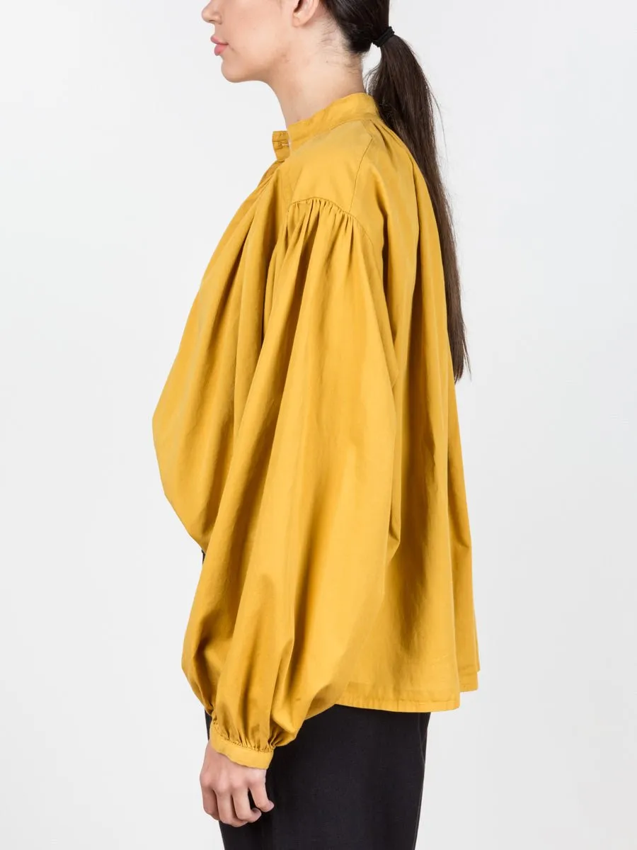 balloon sleeve blouse - honey