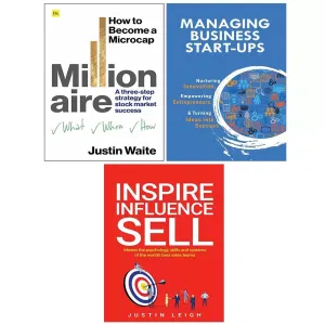 Become Microcap Millionaire,Inspire Influence Sell,Managing Business 3 Books Set