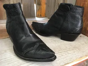 Black Calf Tres Outlaws Mule Boot  4202
