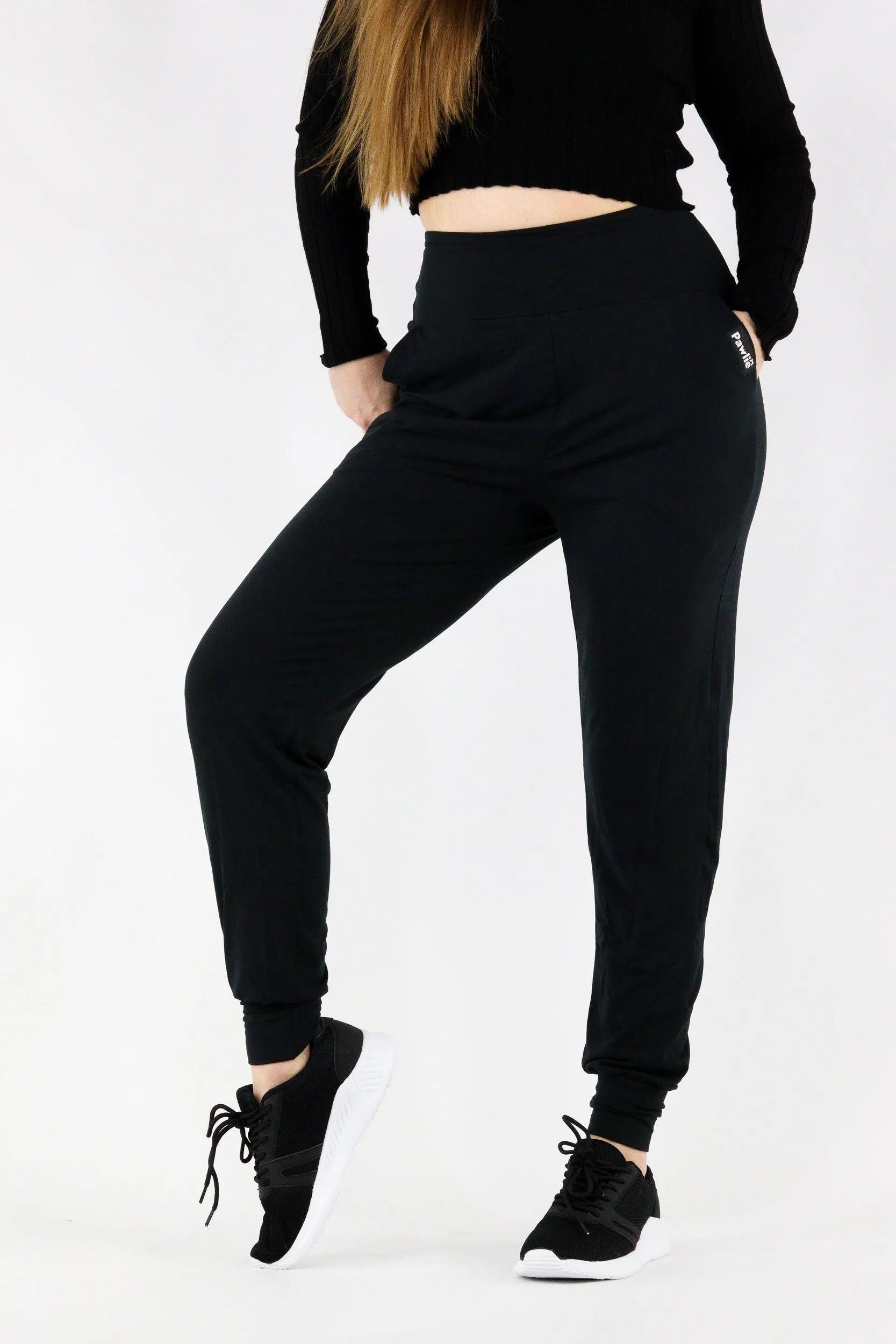 Black - Hybrid 'Soft' Pocket Joggers 1.0