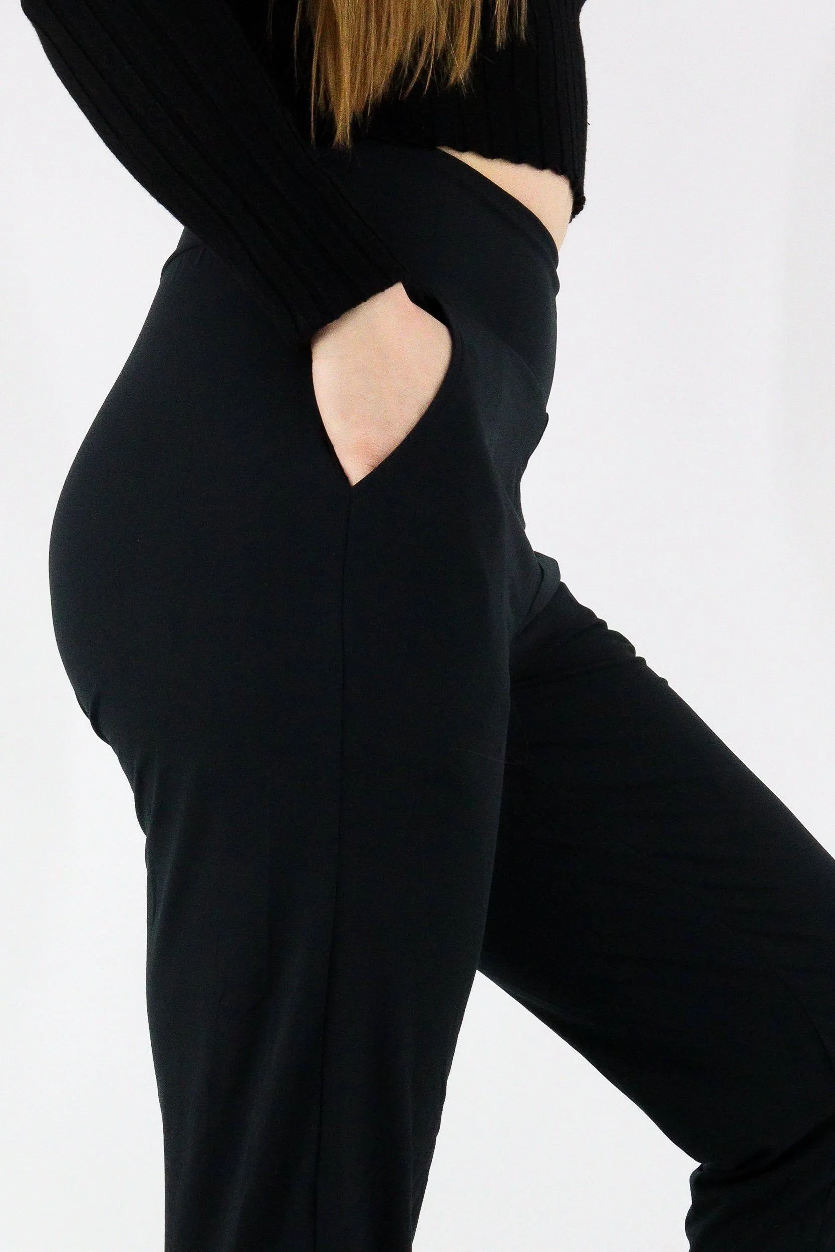 Black - Hybrid 'Soft' Pocket Joggers 1.0