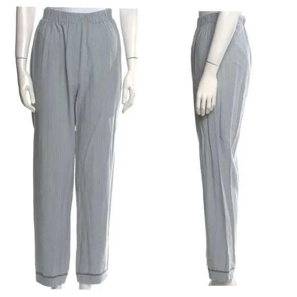 Black Iris Seersucker Lounge Joggers