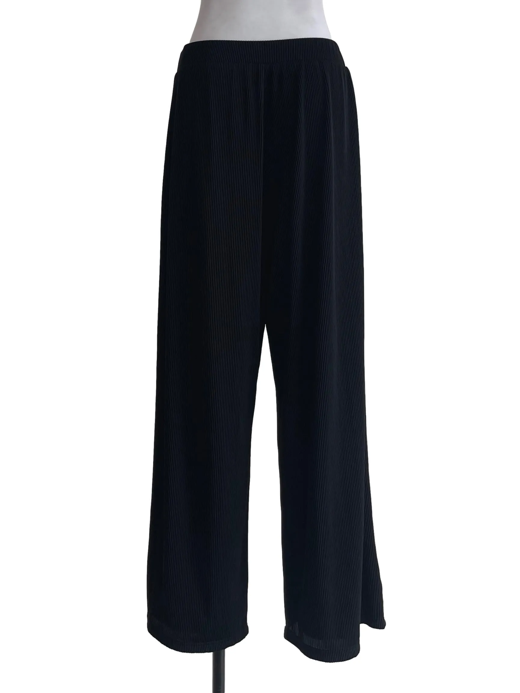 Black Pleated Comfy Pants
