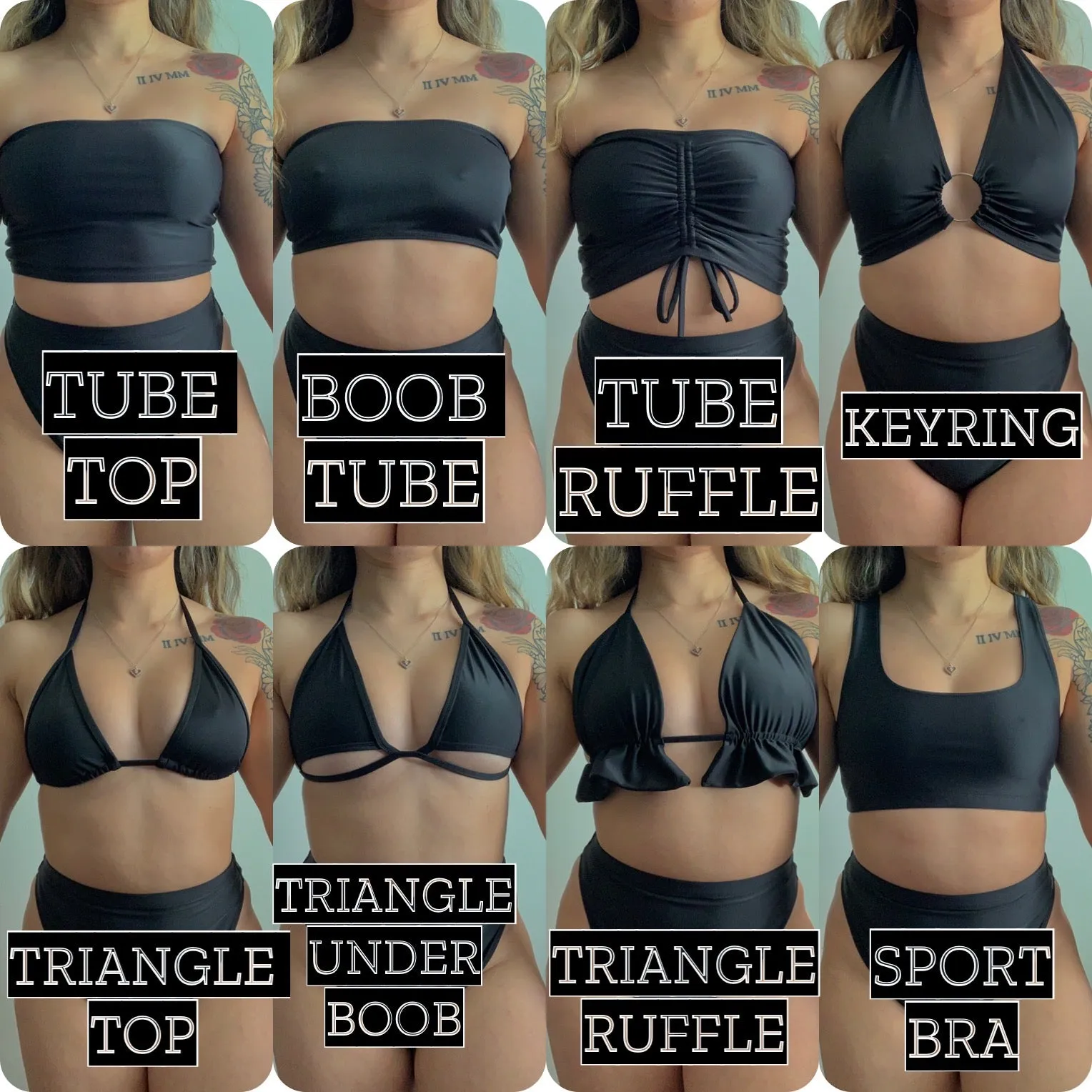 BLACK TOPS