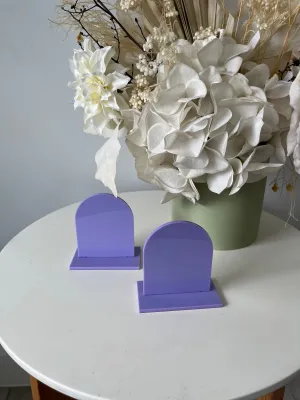 Blank Mini Arch Pricing Signs Acrylic Market/Pop Up Stall Business Signs