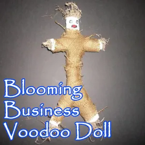 Blooming Business Voodoo Doll