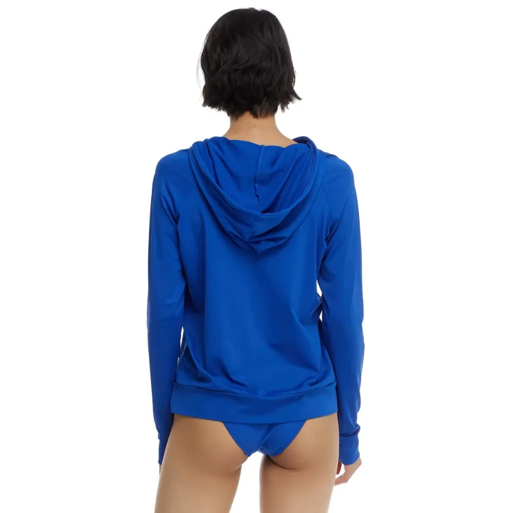 BODY GLOVE SMOOTHIES ADELINE ZIP-UP HOODIE NIGHTLIFE