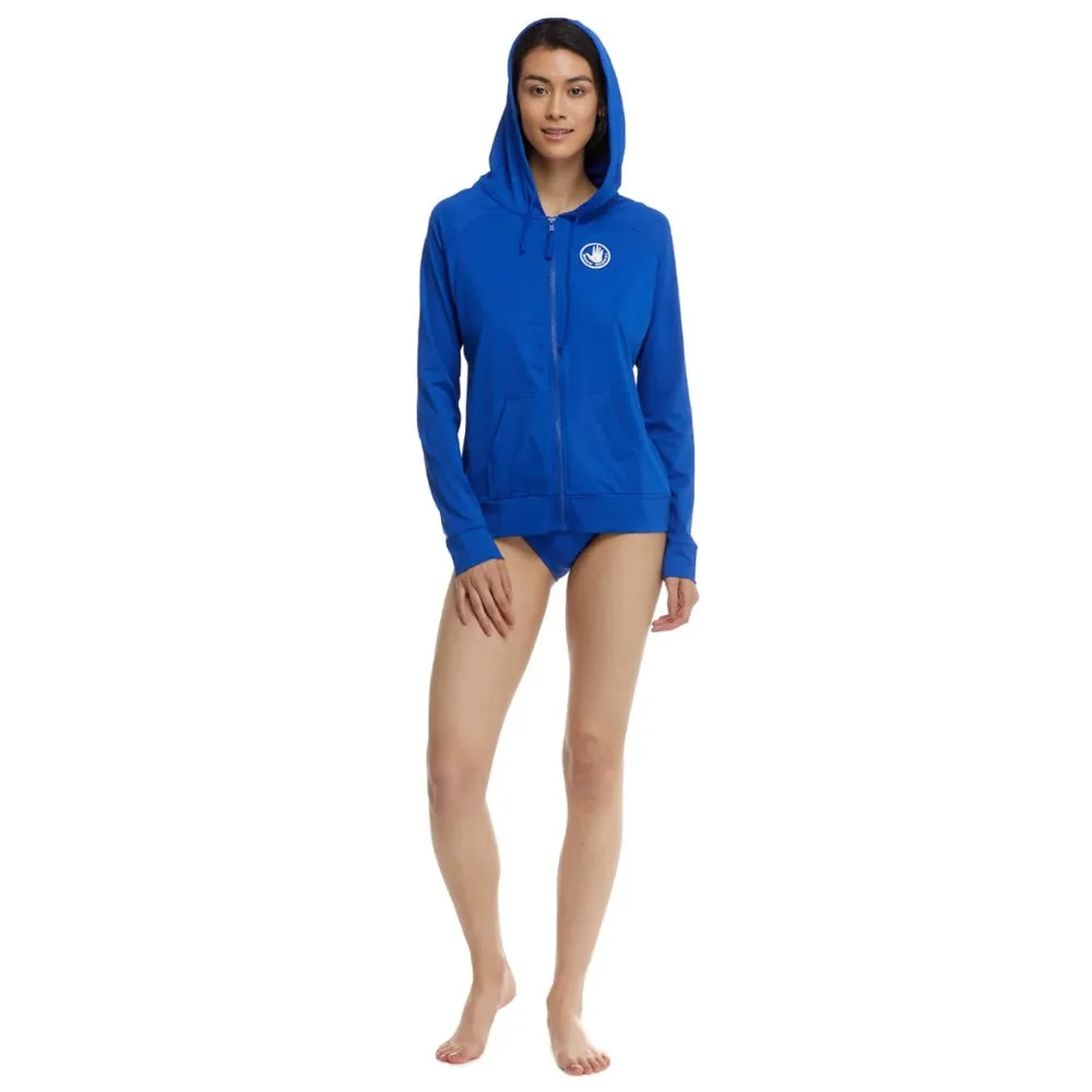 BODY GLOVE SMOOTHIES ADELINE ZIP-UP HOODIE NIGHTLIFE