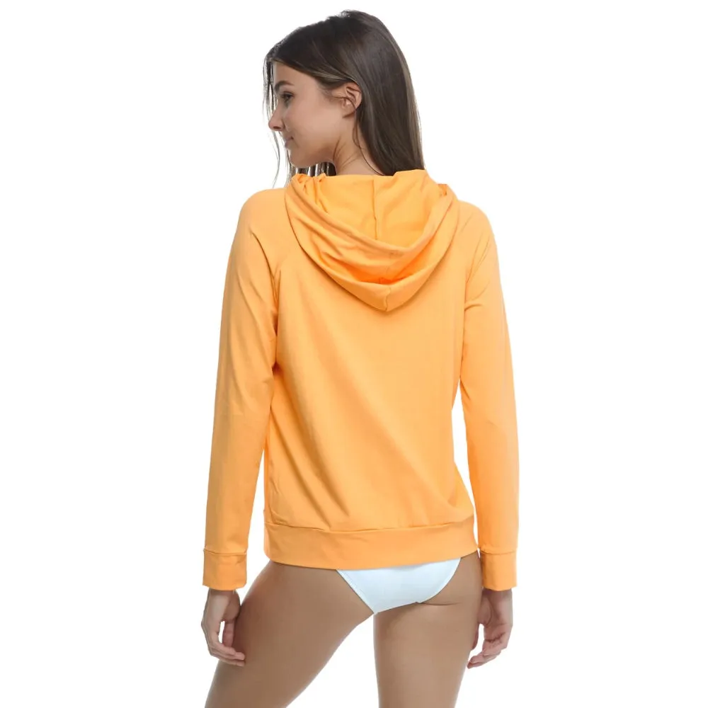 BODY GLOVE SMOOTHIES ADELINE ZIP-UP HOODIE SUNDREAM