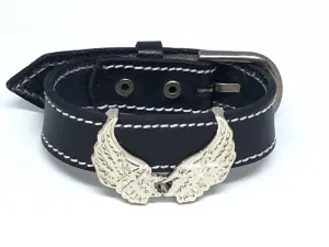Bracelet Powerful Collection Color Black - Power Wings By Jullye Giliberti