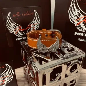 Bracelet Powerful Collection Color Brown - Power Wings By Jullye Giliberti