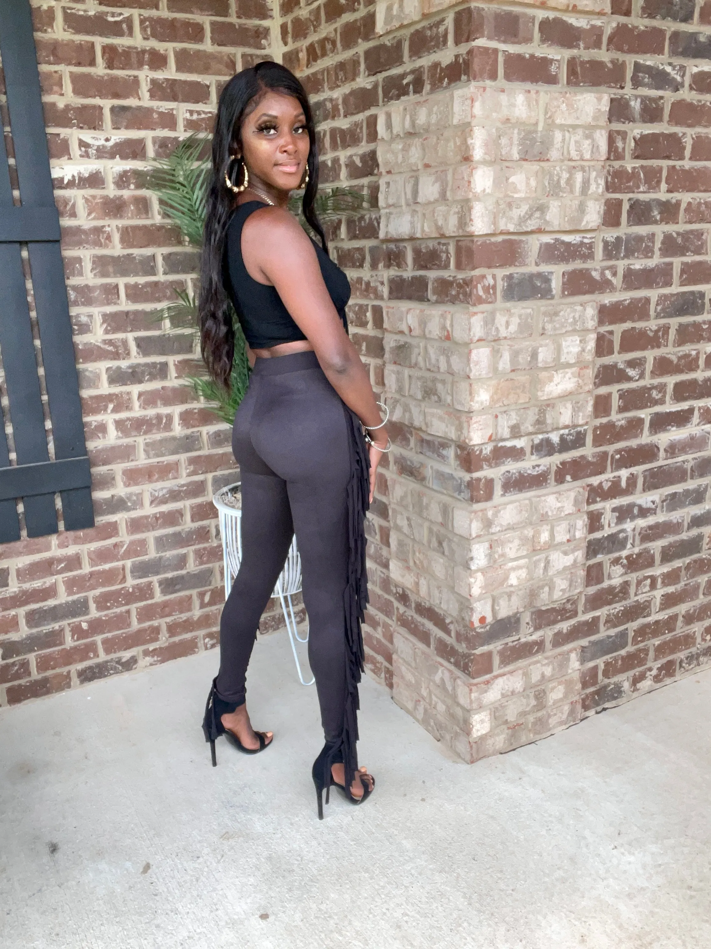 Bronco Fringed Leggings