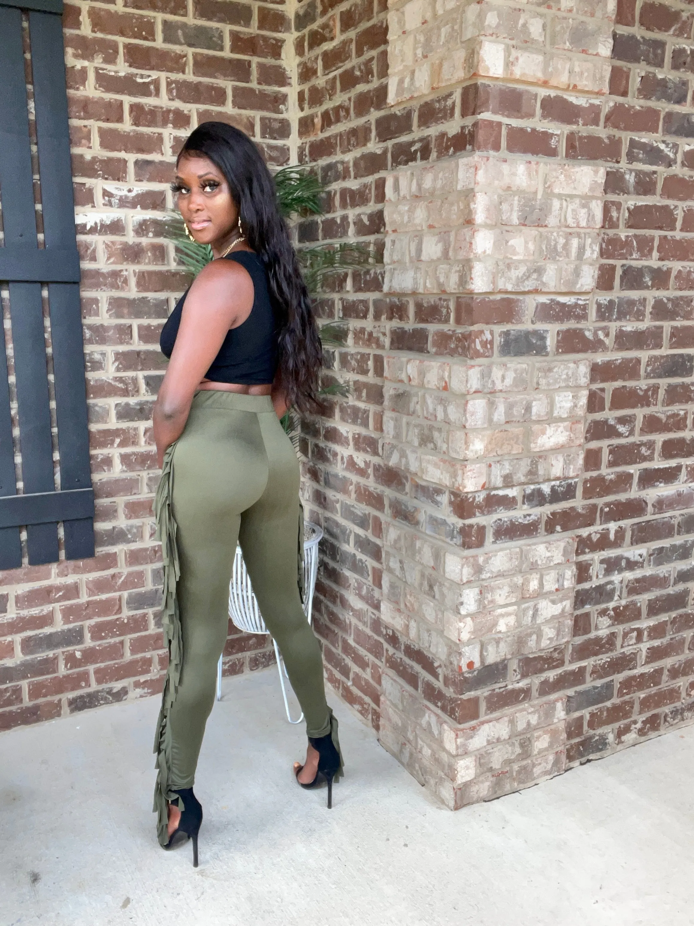 Bronco Fringed Leggings