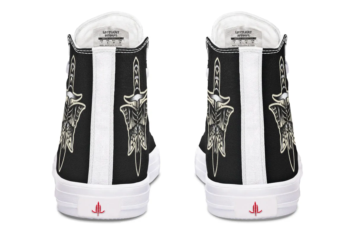 Butterfly Knife High Tops