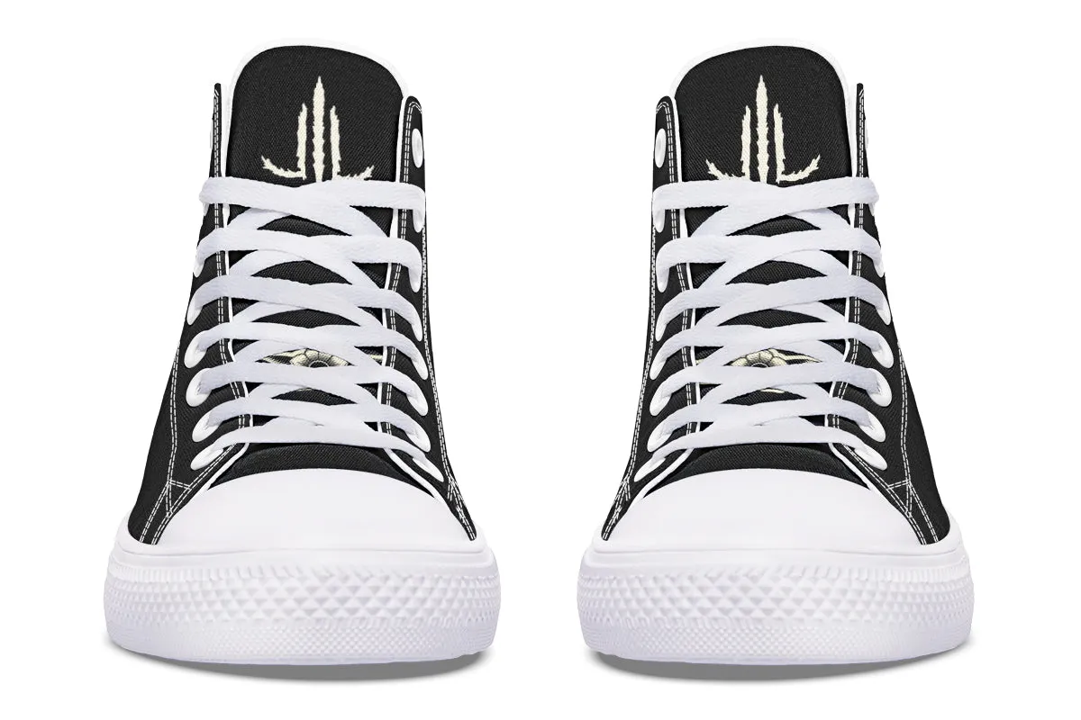 Butterfly Knife High Tops