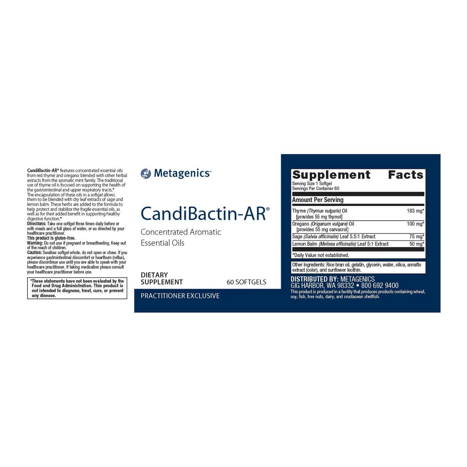 Candibactin-AR® <br>Concentrated Aromatic Essential Oils