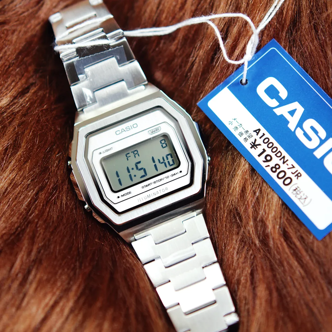 Casio PREMIUM Series A1000DN-7JR Quartz Watch 2024.10 release