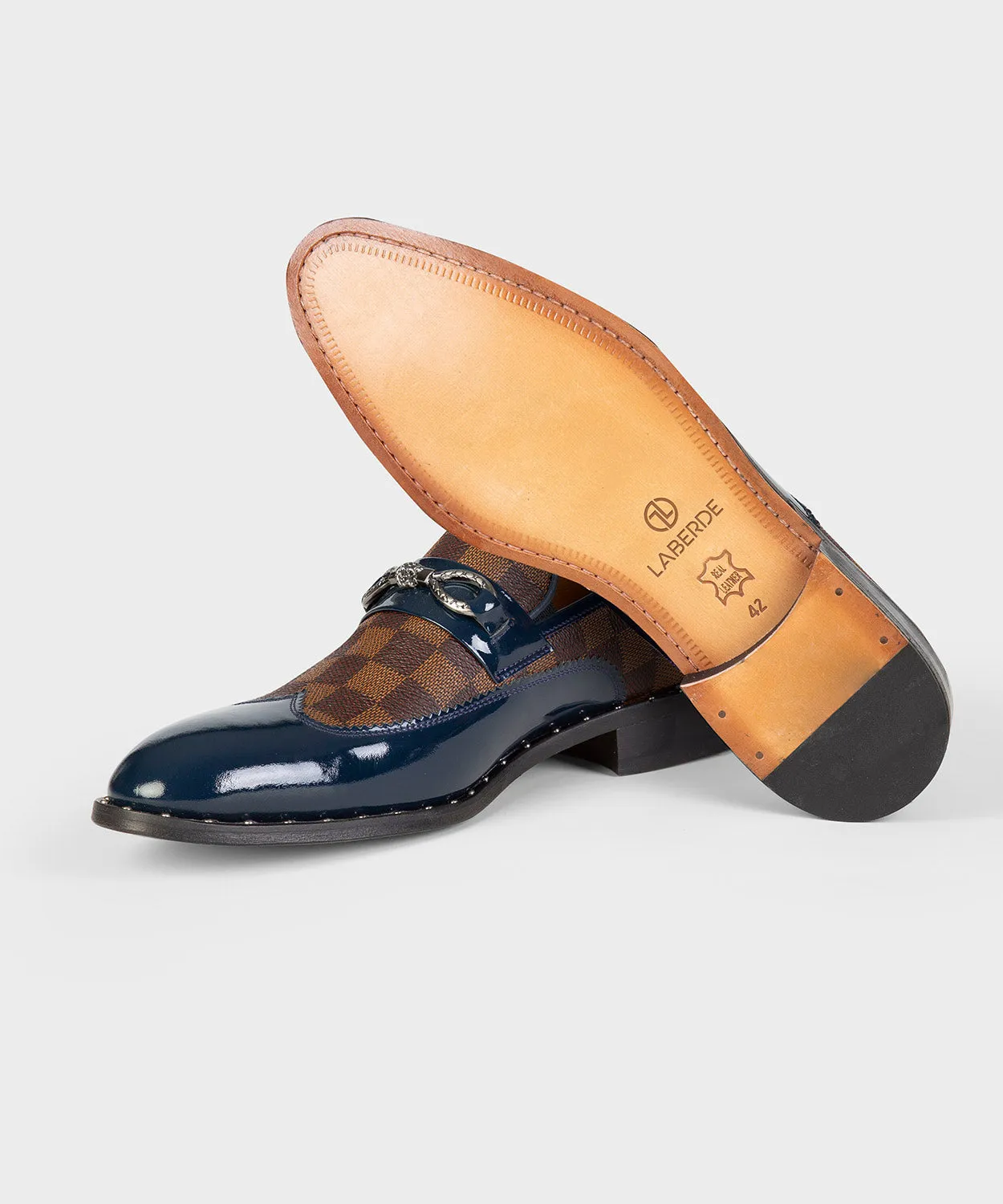 Checkered Loafers