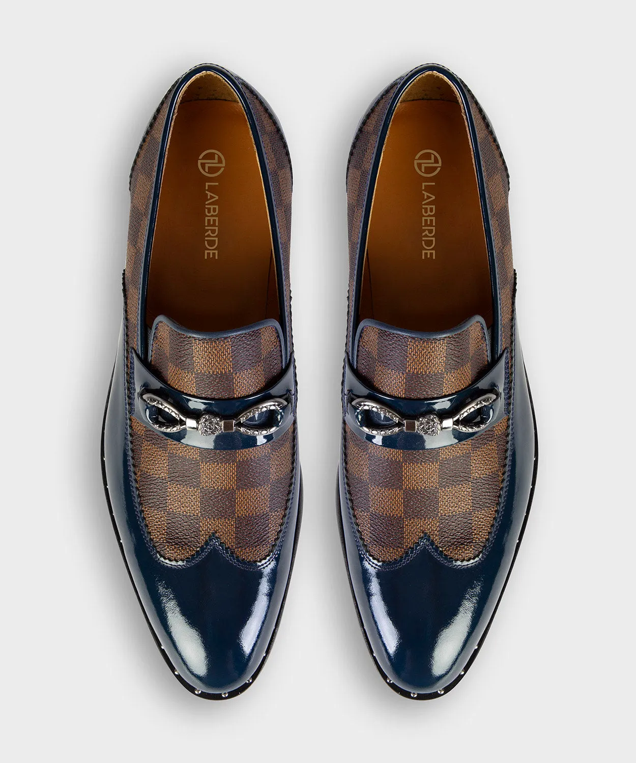 Checkered Loafers