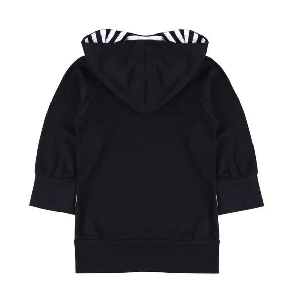 Children Hoodies Girls Printed Long Sleeve Hooded Jackets