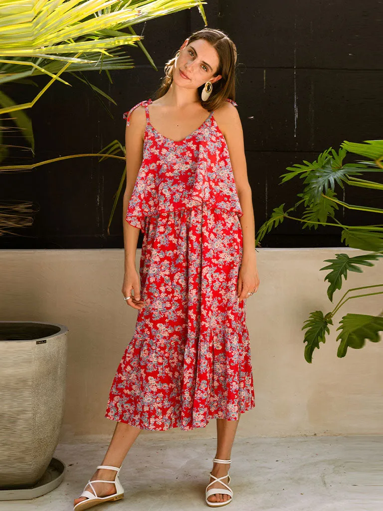Color Me Love Tie-Up Dress