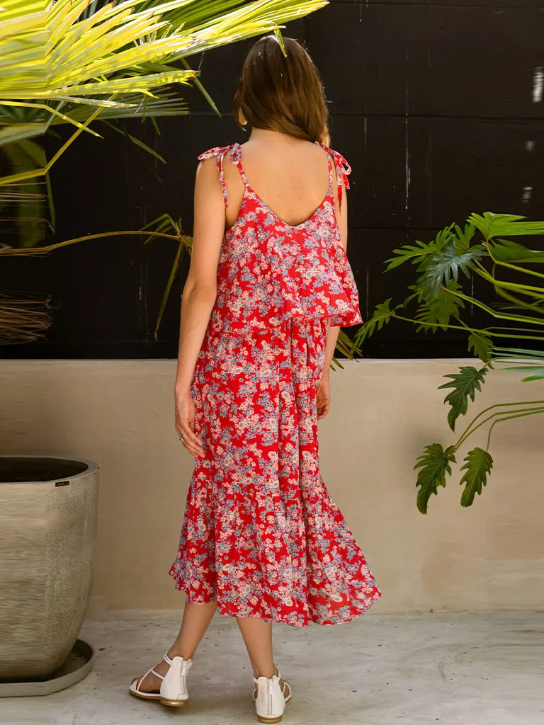 Color Me Love Tie-Up Dress