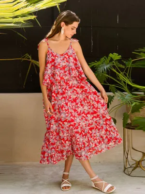Color Me Love Tie-Up Dress