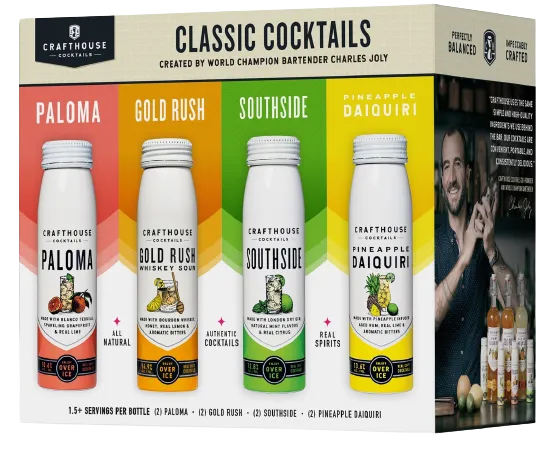 Crafthouse Cocktails Classic Cocktail Variey Pack