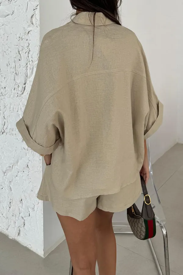 Daily Work and Casual Two-piece Set