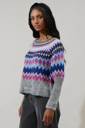 Daria Fair Isle Sweater FINAL SALE