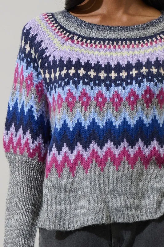 Daria Fair Isle Sweater FINAL SALE