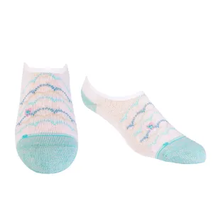 Dr. Segal's x PUDUS Bamboo Socks | No Fuss No-Show | Surf's Up Green
