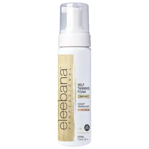 Eleebana Professional Self Tanning Foam Medium 200ml