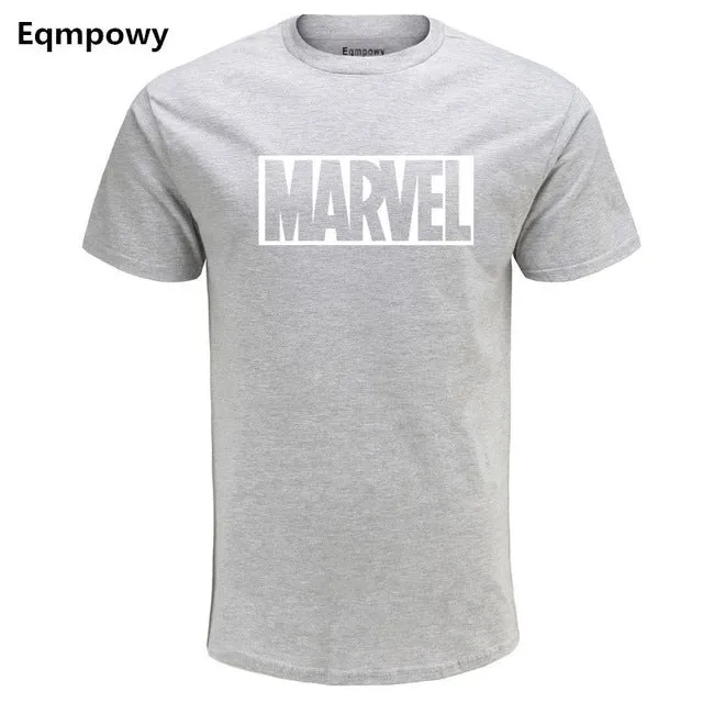 Eqmpowy 2018 New Fashion MARVEL t-Shirt men cotton short sleeves Casual male tshirt marvel t shirts men tops tees Free shipping