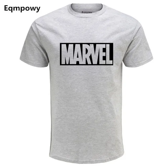 Eqmpowy 2018 New Fashion MARVEL t-Shirt men cotton short sleeves Casual male tshirt marvel t shirts men tops tees Free shipping