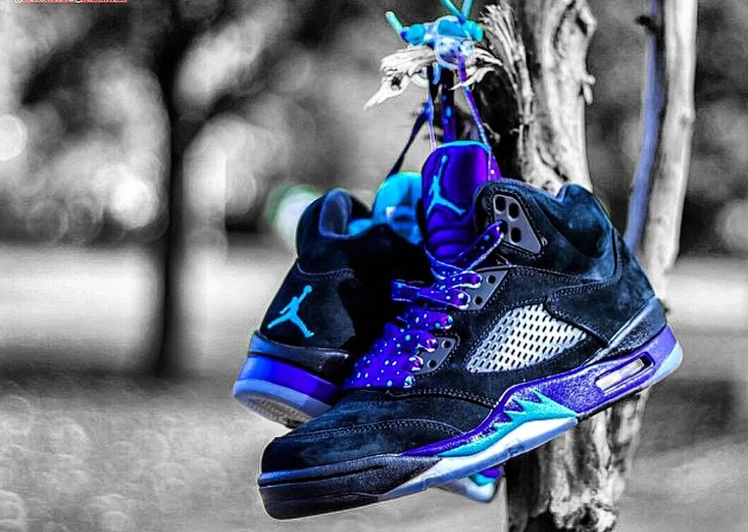 Exclusive GRAPES LE Custom Shoelaces
