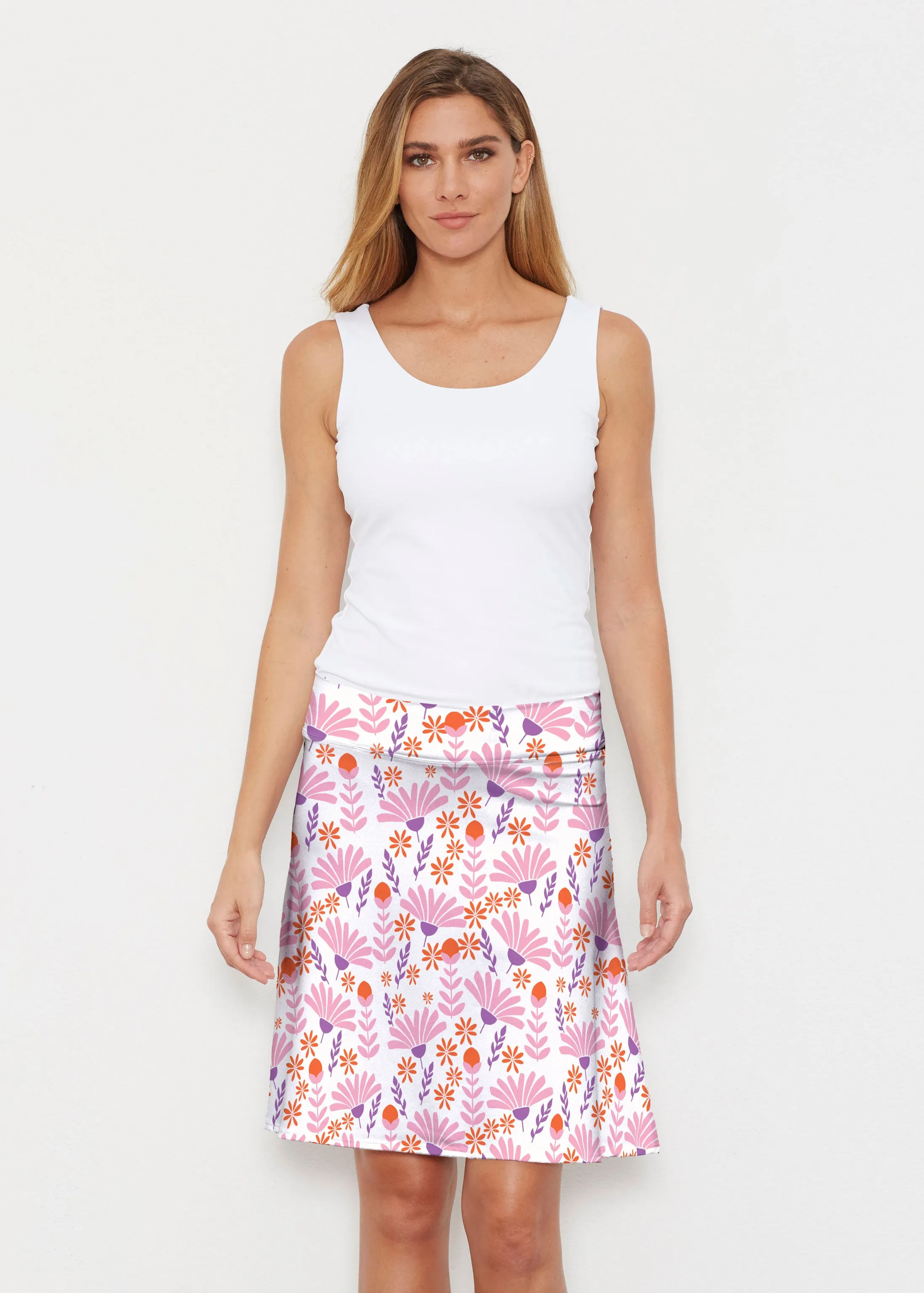 Fanfare (8042) ~ Silky Brenda Skirt 21 inch
