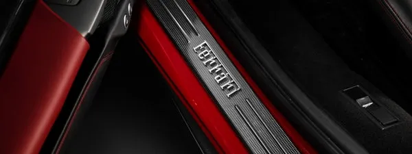 Ferrari F8 Tributo Carbon Fiber Kickplate Set