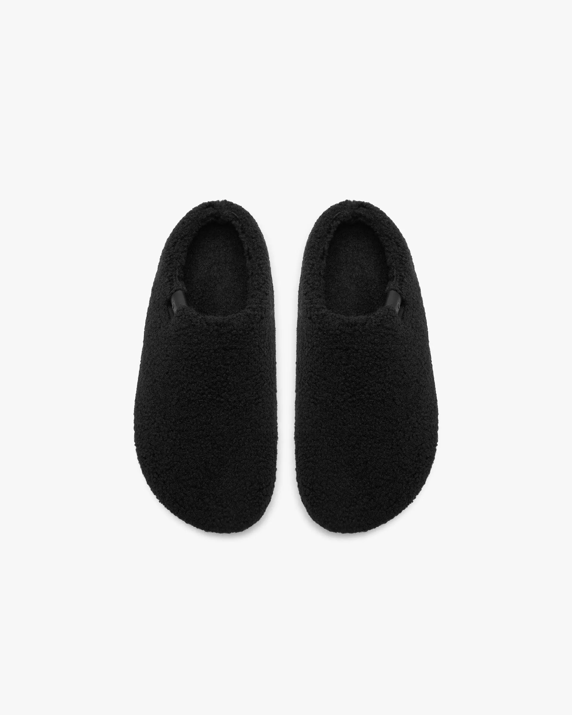Fluffy Mule - Black