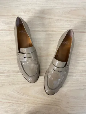 franco sarto patent leather loafers