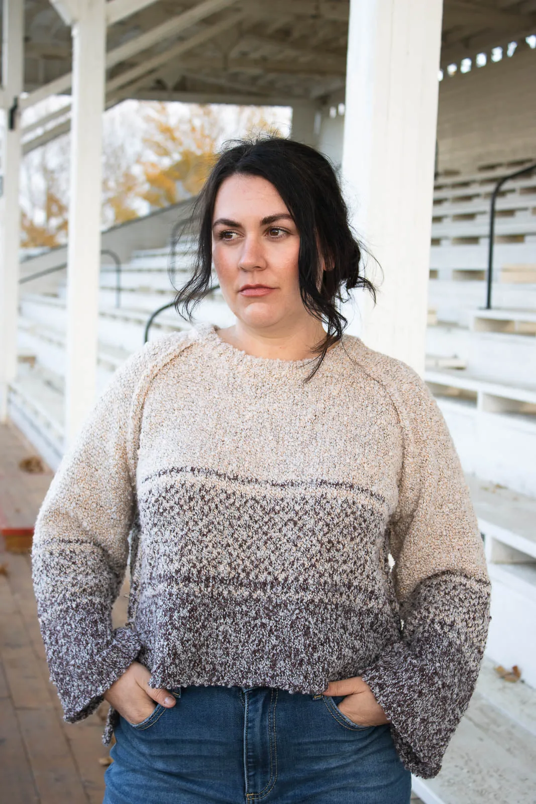 Fraya Wide Sleeve Sweater