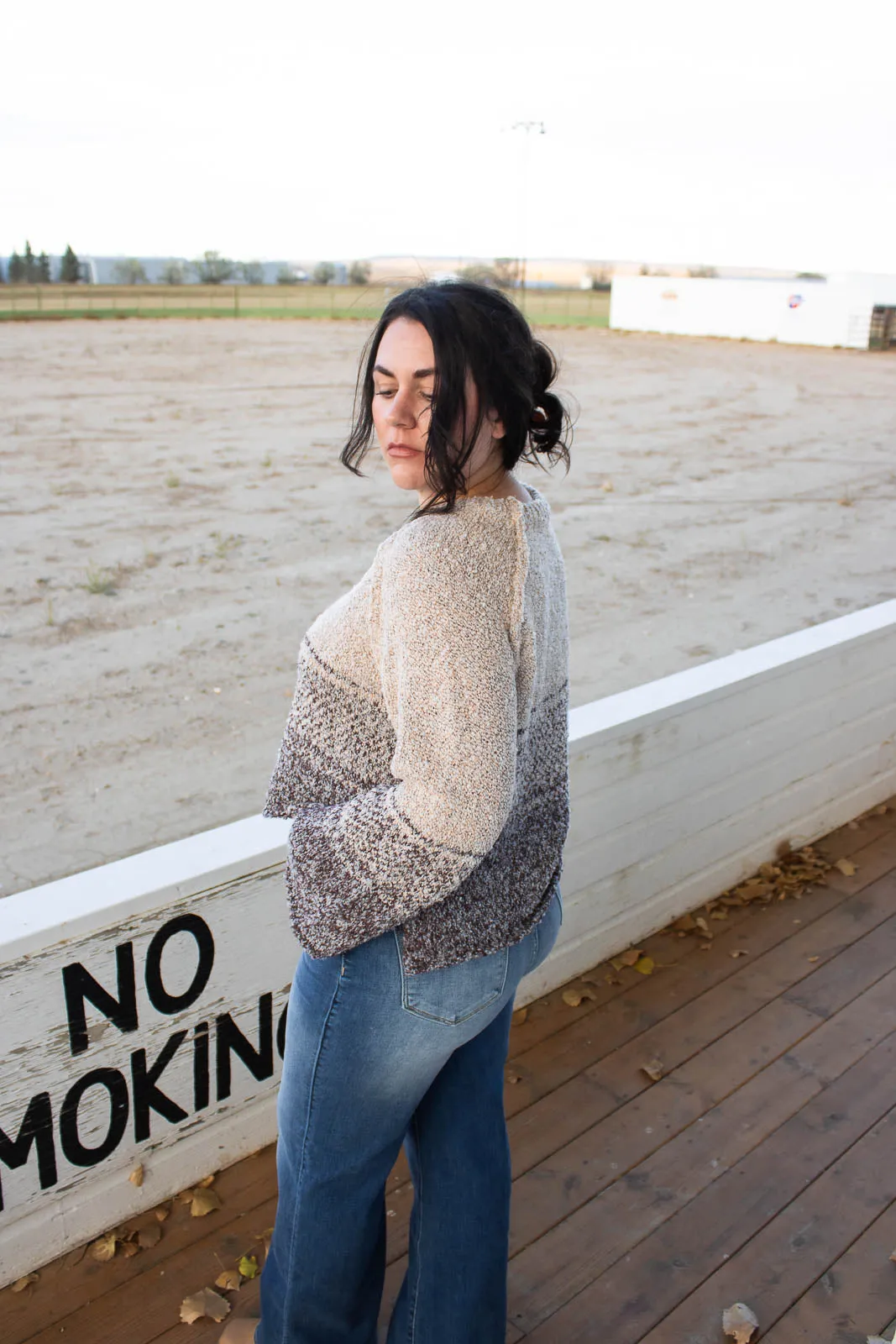Fraya Wide Sleeve Sweater