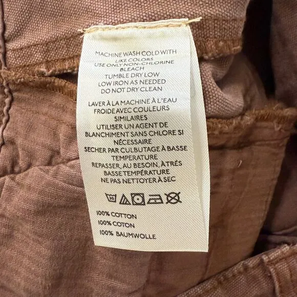 Free People shorts micro cotton cargo military utility 2 low-rise summer spring
