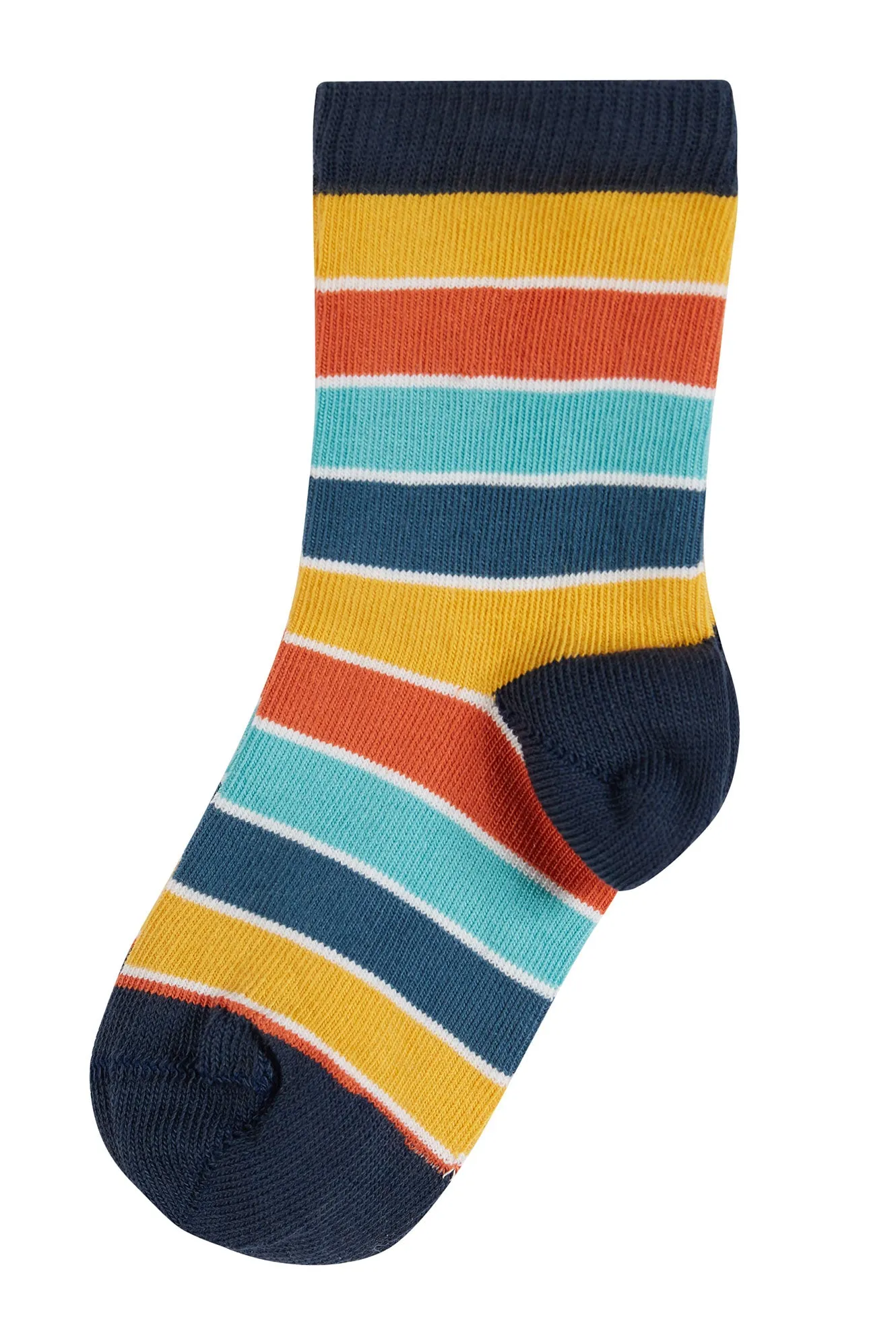 Frugi Little Socks 3 Pack, Counting Sheep Multipack